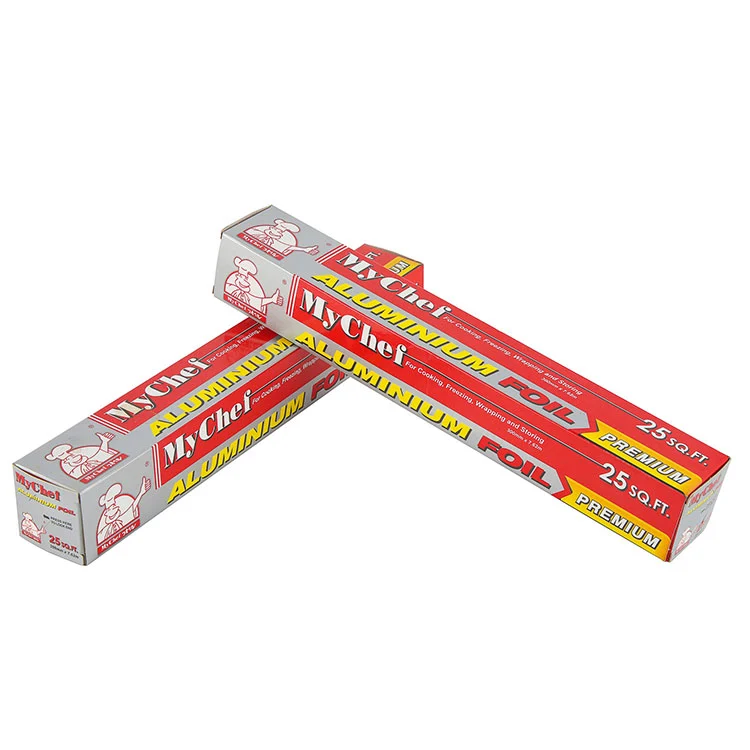 Papier d'aluminium de qualité alimentaire pour la restauration