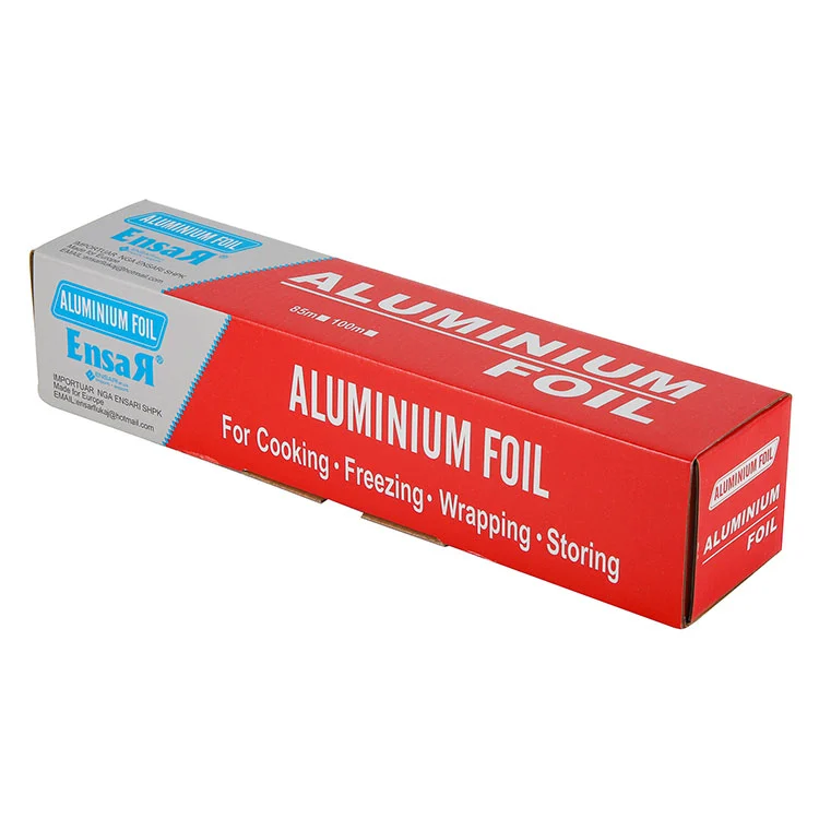 Papier d'aluminium de restauration domestique de qualité alimentaire